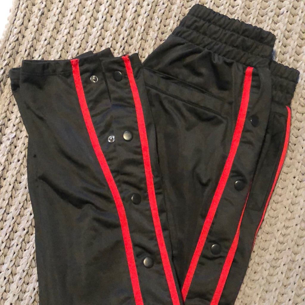 Button Down Athletic Pants (S)
